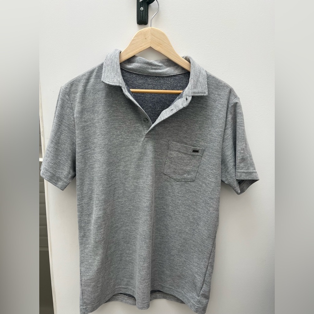 Men's Gray Vuori Polo Shirt